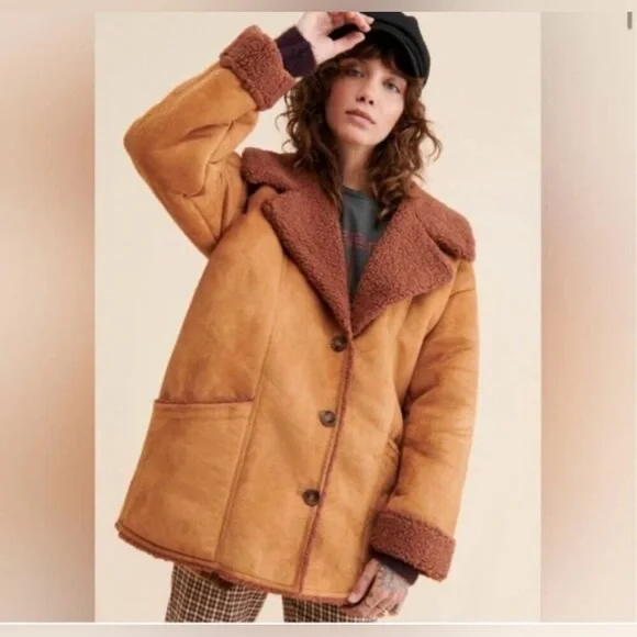 Free People We the Free Diogo Coat/Jacket, MED - Picture 2 of 5